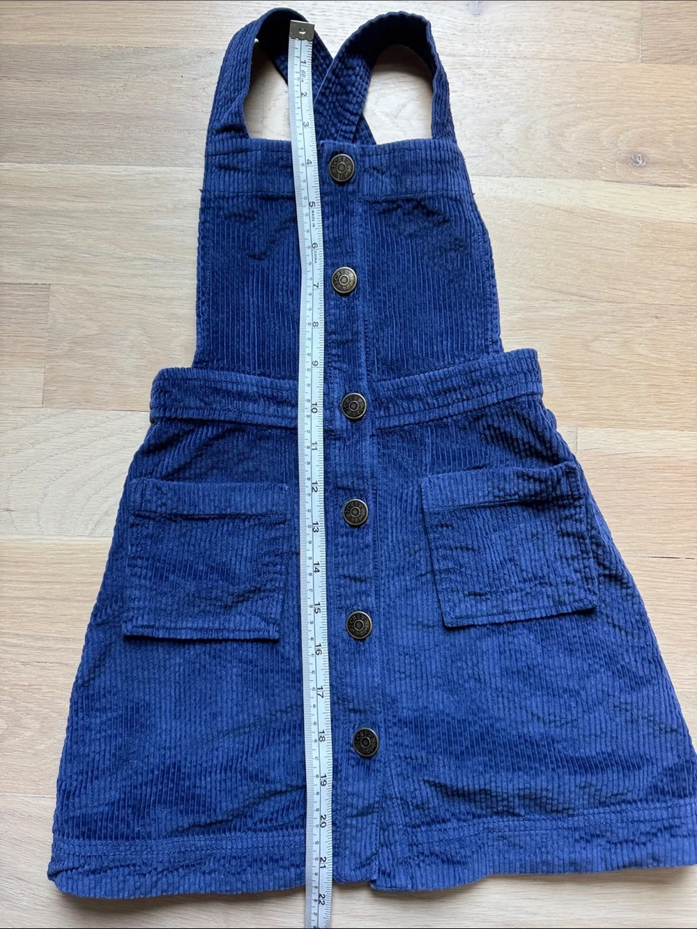 Girls’ Corduroy Pinafore Dress - Size 4